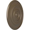 Ekena Millwork Traditional Reece Ceiling Medallion (Fits Canopies up to 5 7/8"), 24 3/8"OD x 1 1/8"P, Warm Silver CM24REWSS - alternate 3